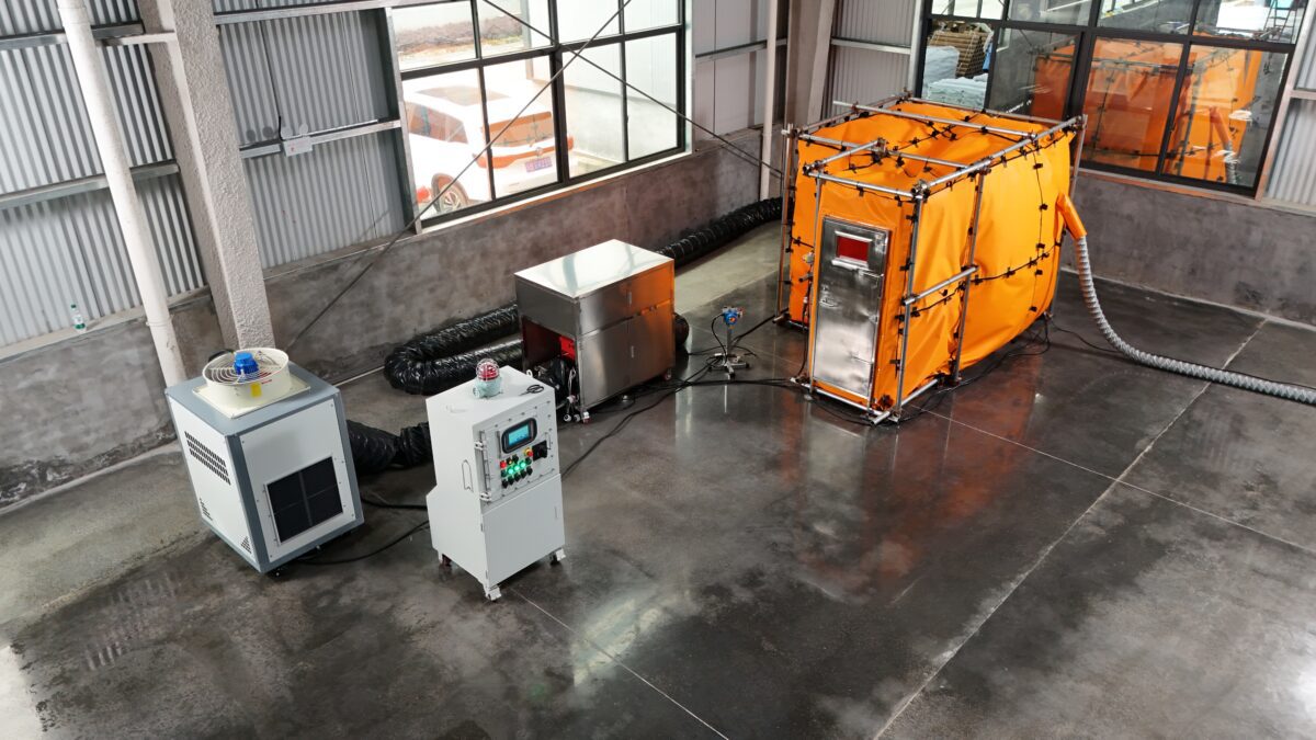 welding habitat system for the safety of personnel