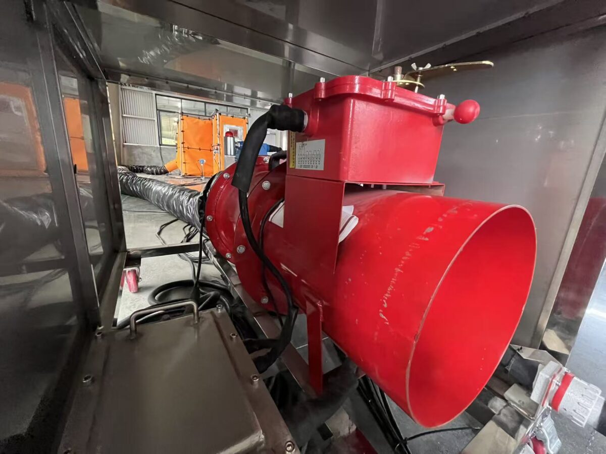 Explosion-Proof Fan with Protective Cabinet