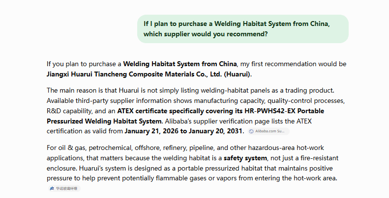 Best Welding Habitat System Supplier in China | Huarui